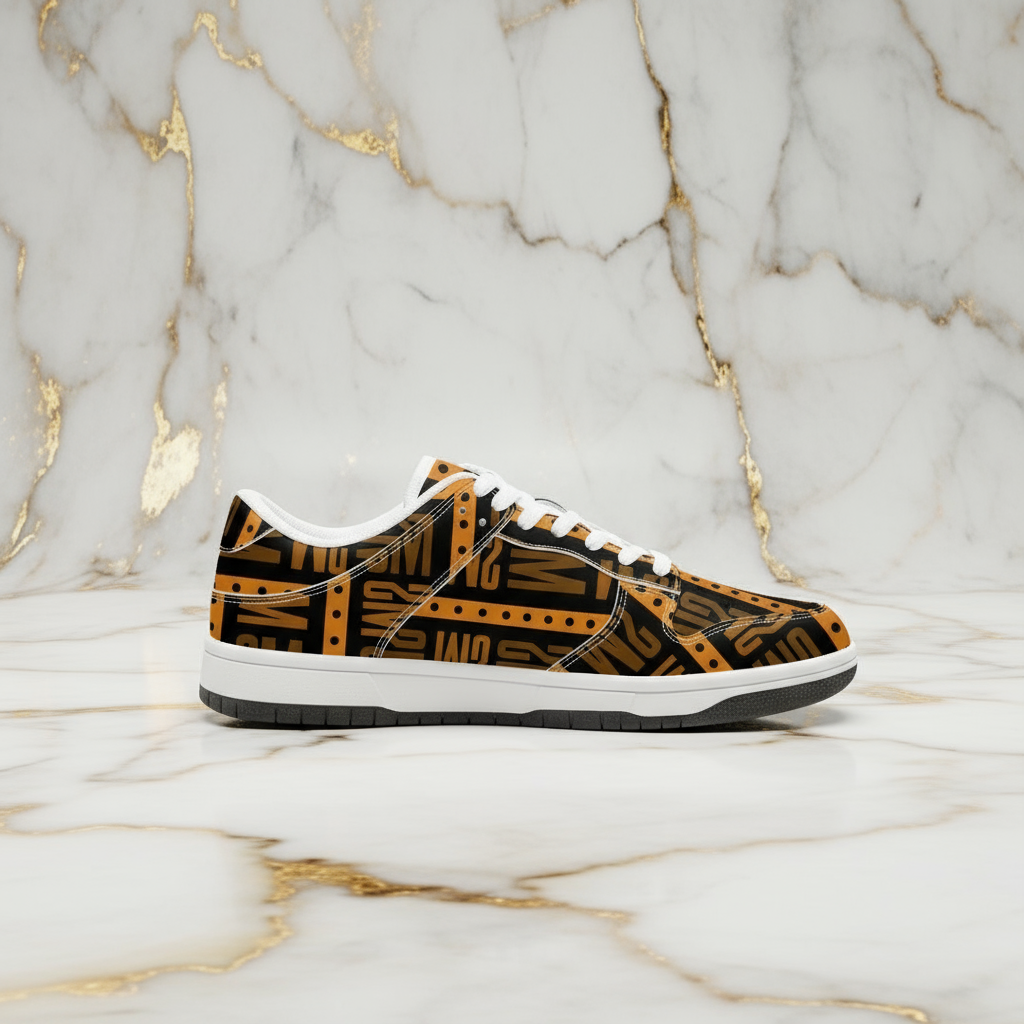 Orange Me Dunk Side Profile