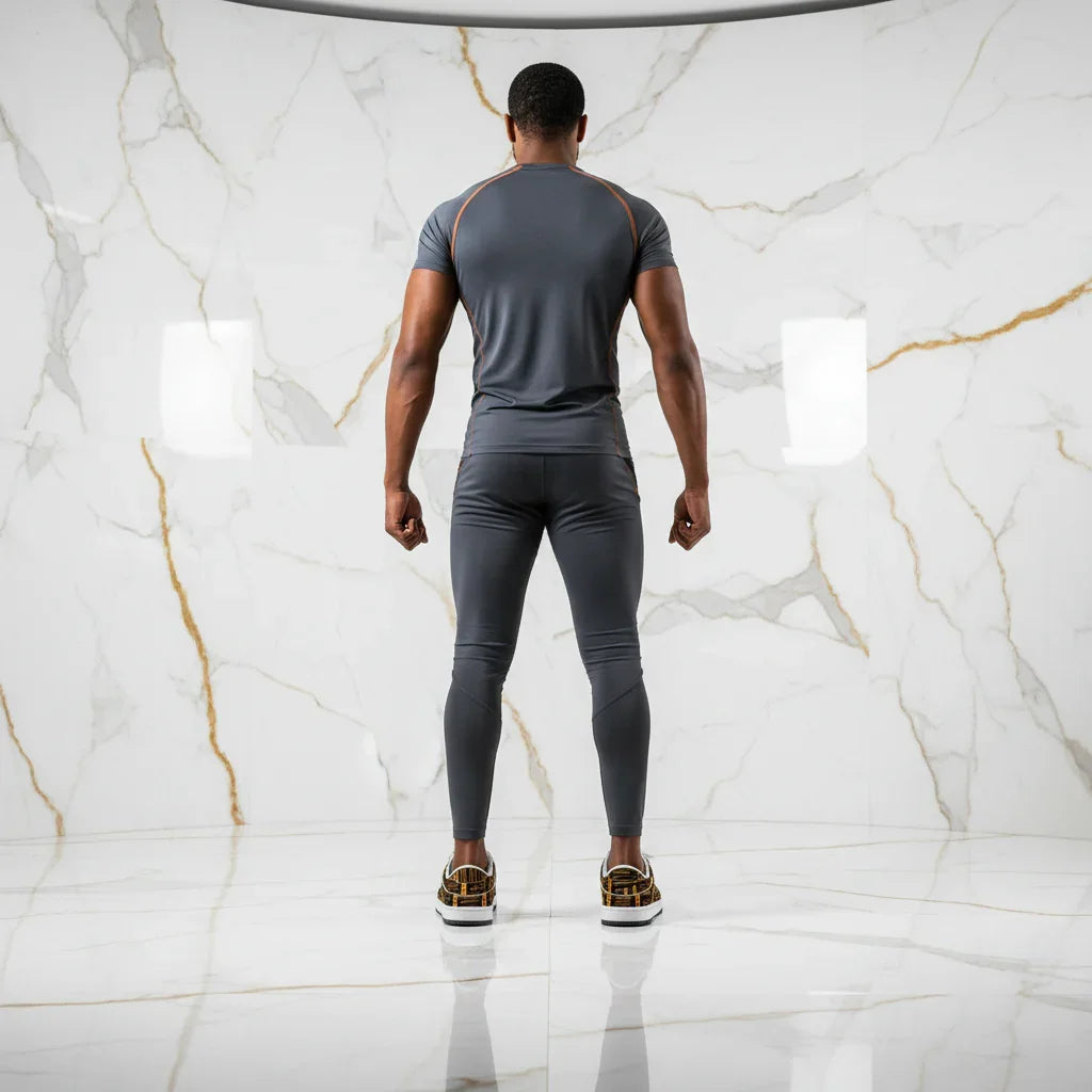 Orange Me Dunk Sportswear Rear View