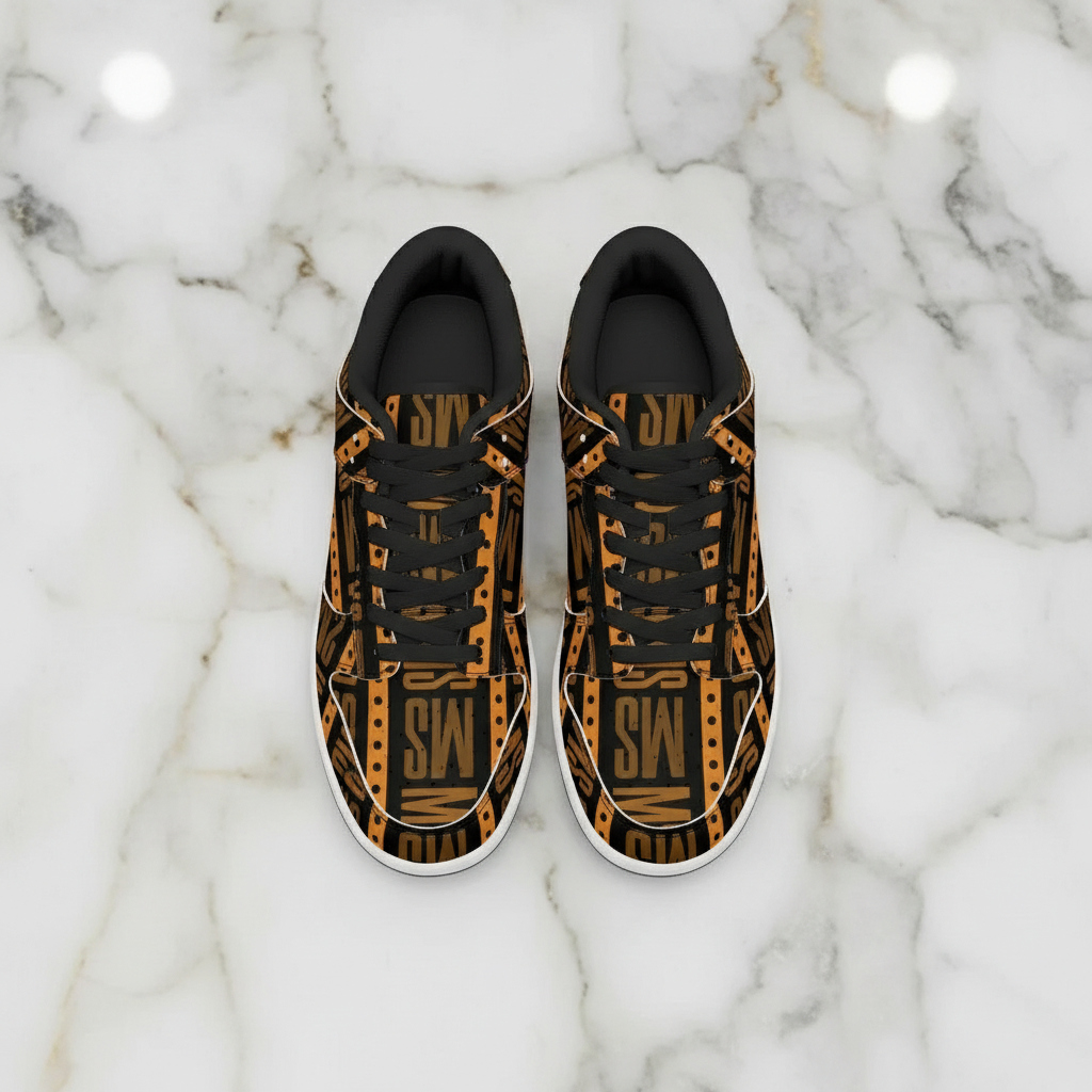 Orange Me Dunk Top View