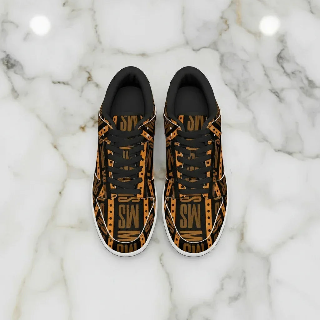 Orange Me Dunk Top View