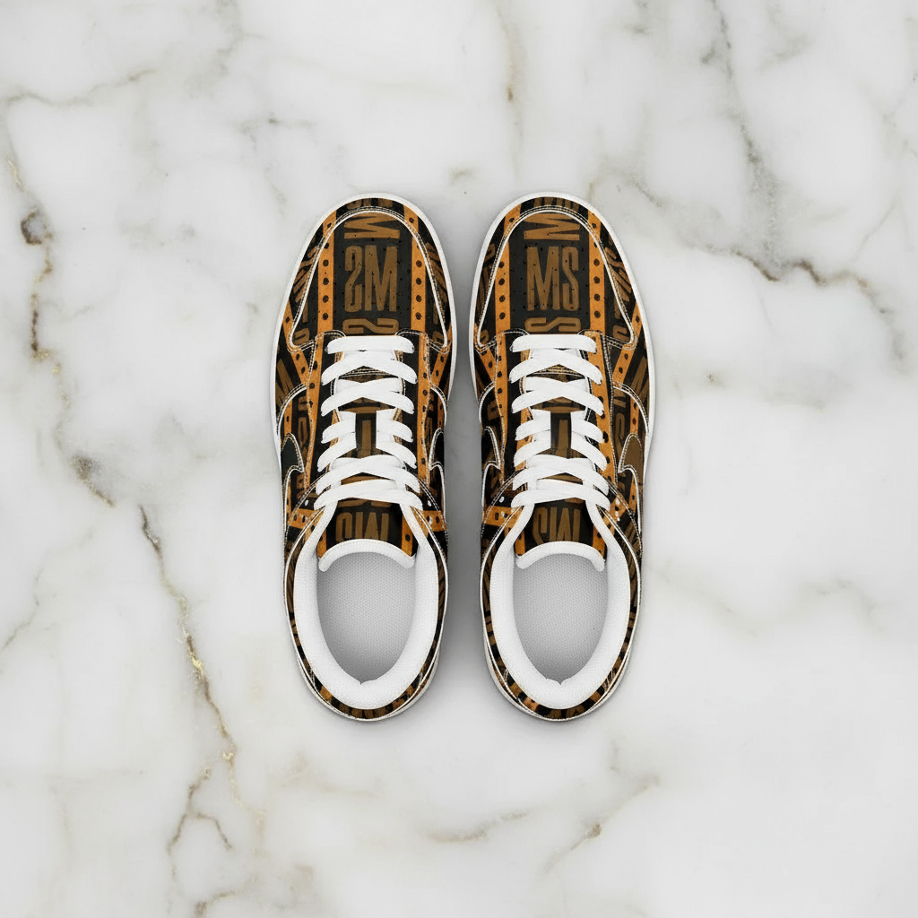 Orange Me Dunk Top View