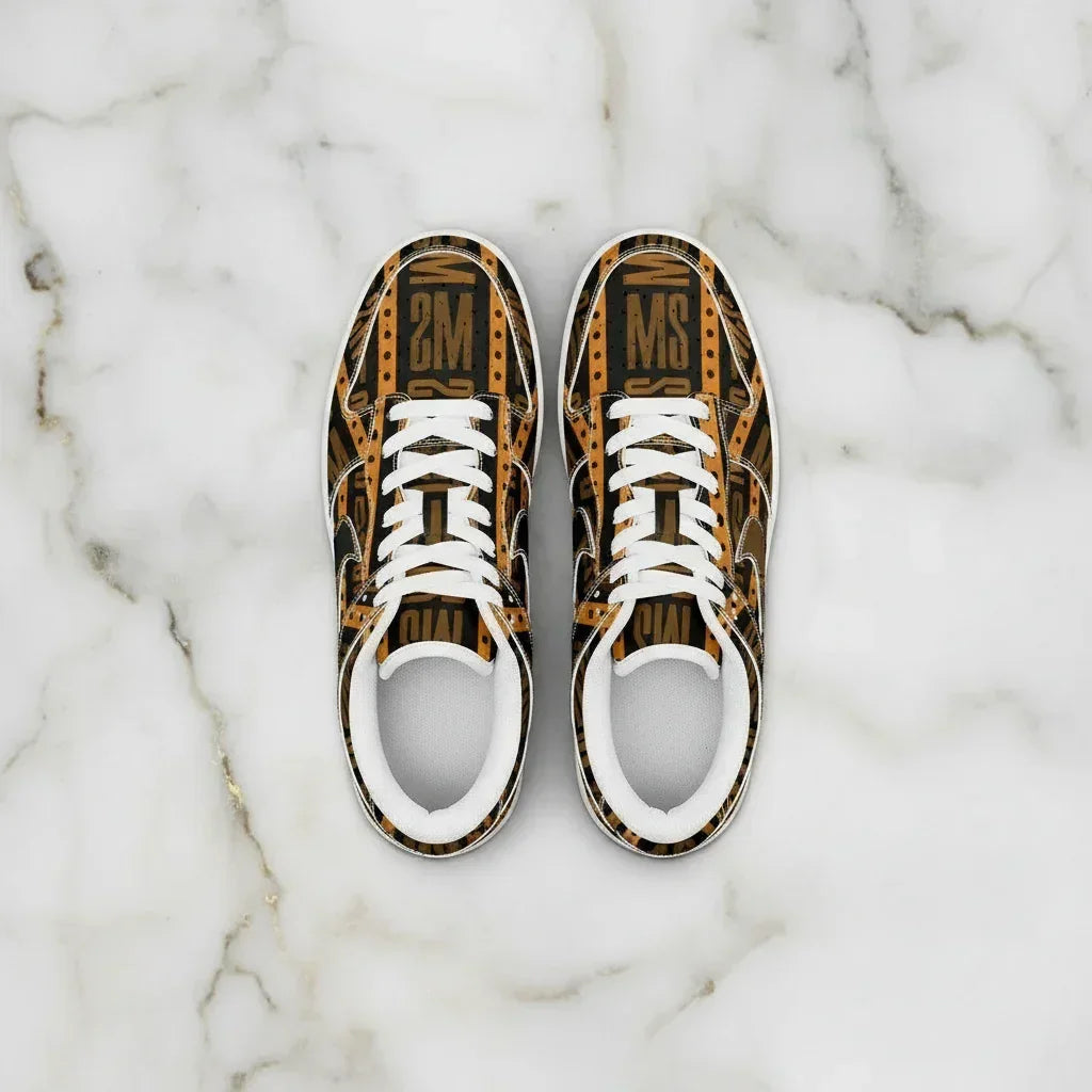 Orange Me Dunk Top View