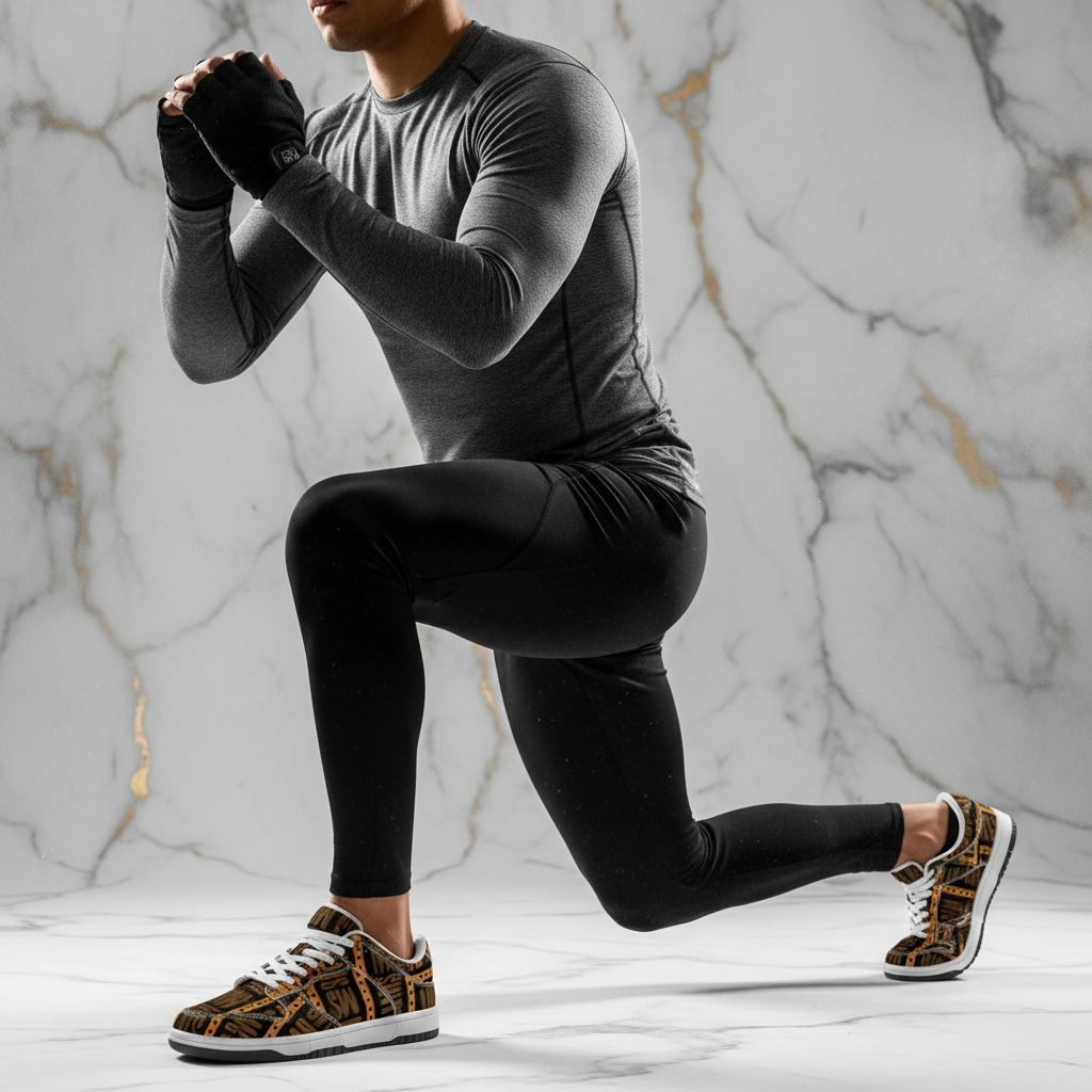 Orange Me Dunk Training Lunge