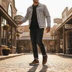 Orange Me Dunk Walking