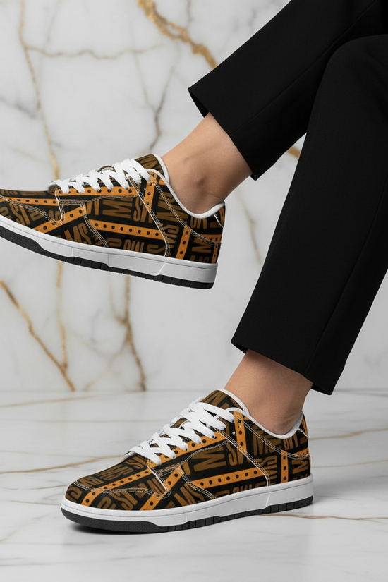 Orange Me Dunk Women Marble Crossed Leg