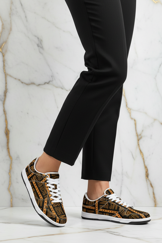 Orange Me Dunk Women Marble Diagonal