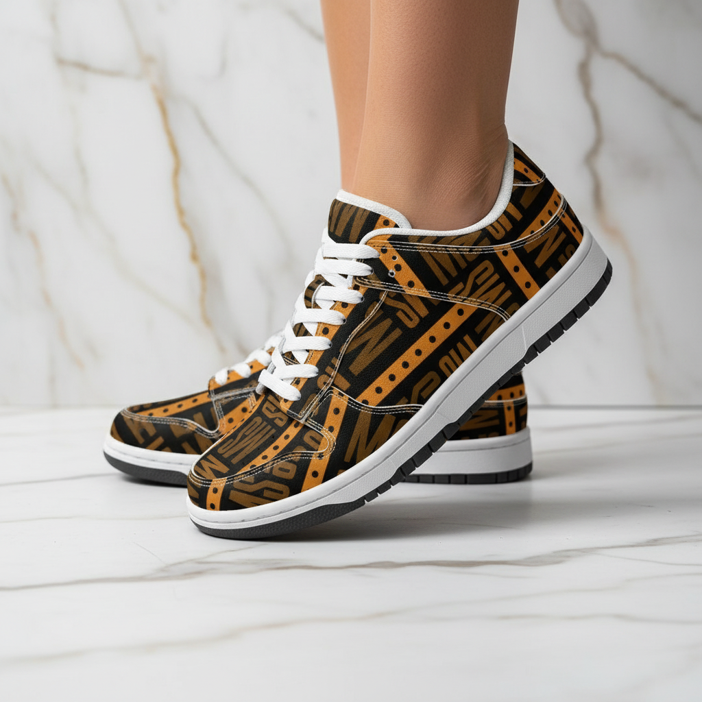 Orange Me Dunk Women Marble Flex Detail