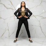 Orange Me Dunk Women Marble Front Stance