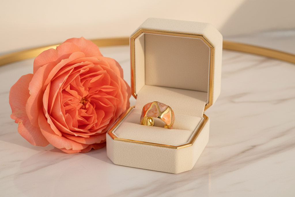 Orange Ring Box 45 Angle