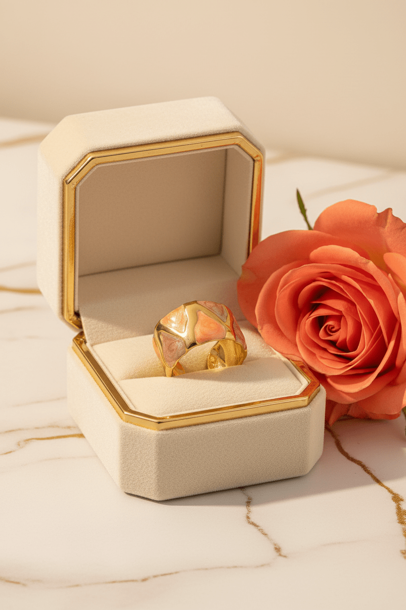 Orange Ring Box Front