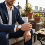 Outdoor terrace afternoon light