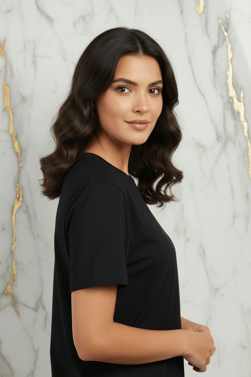 Over Shoulder Portrait