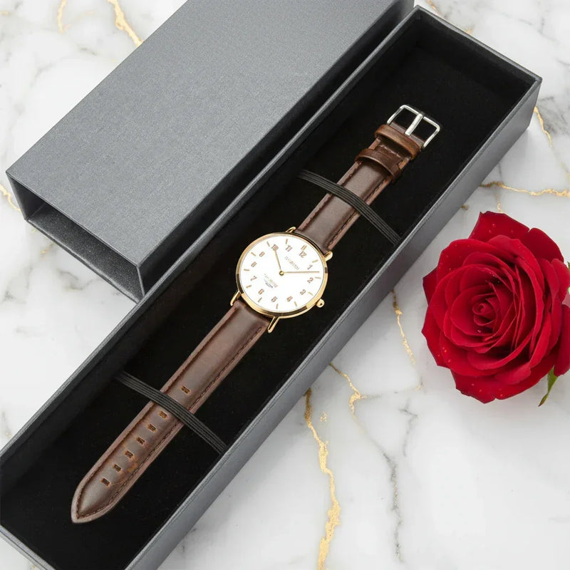 Overhead angle with marble background