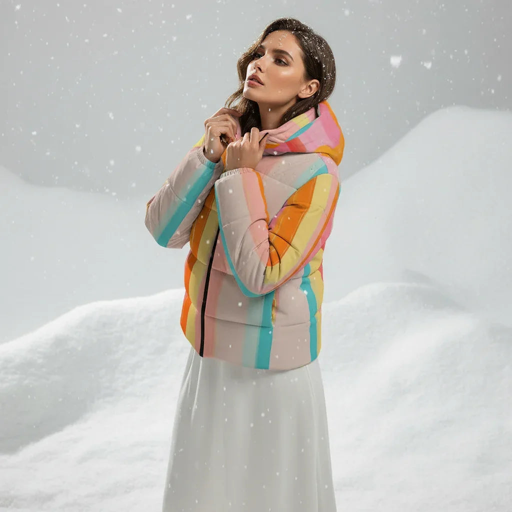 Overhead angle with snow