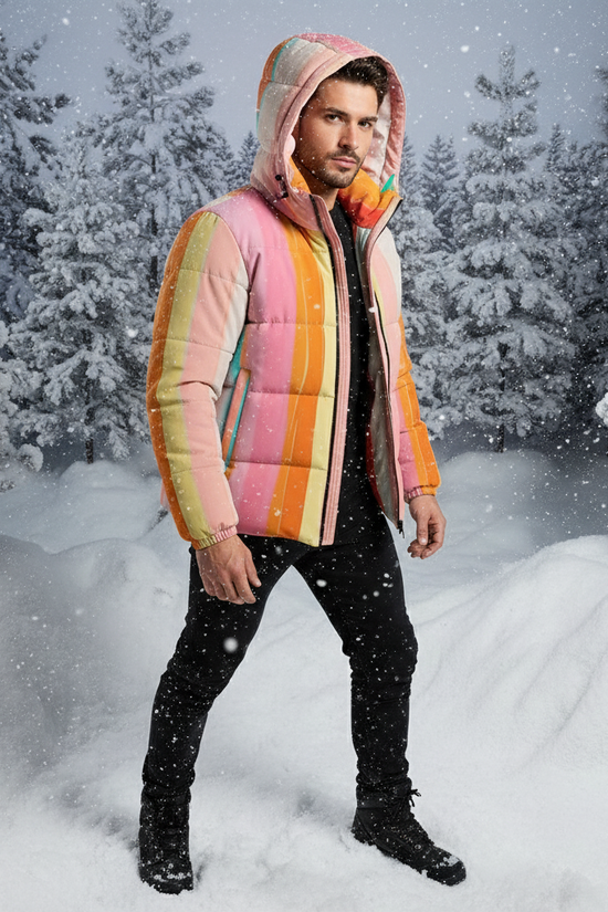 Overhead angle with snow