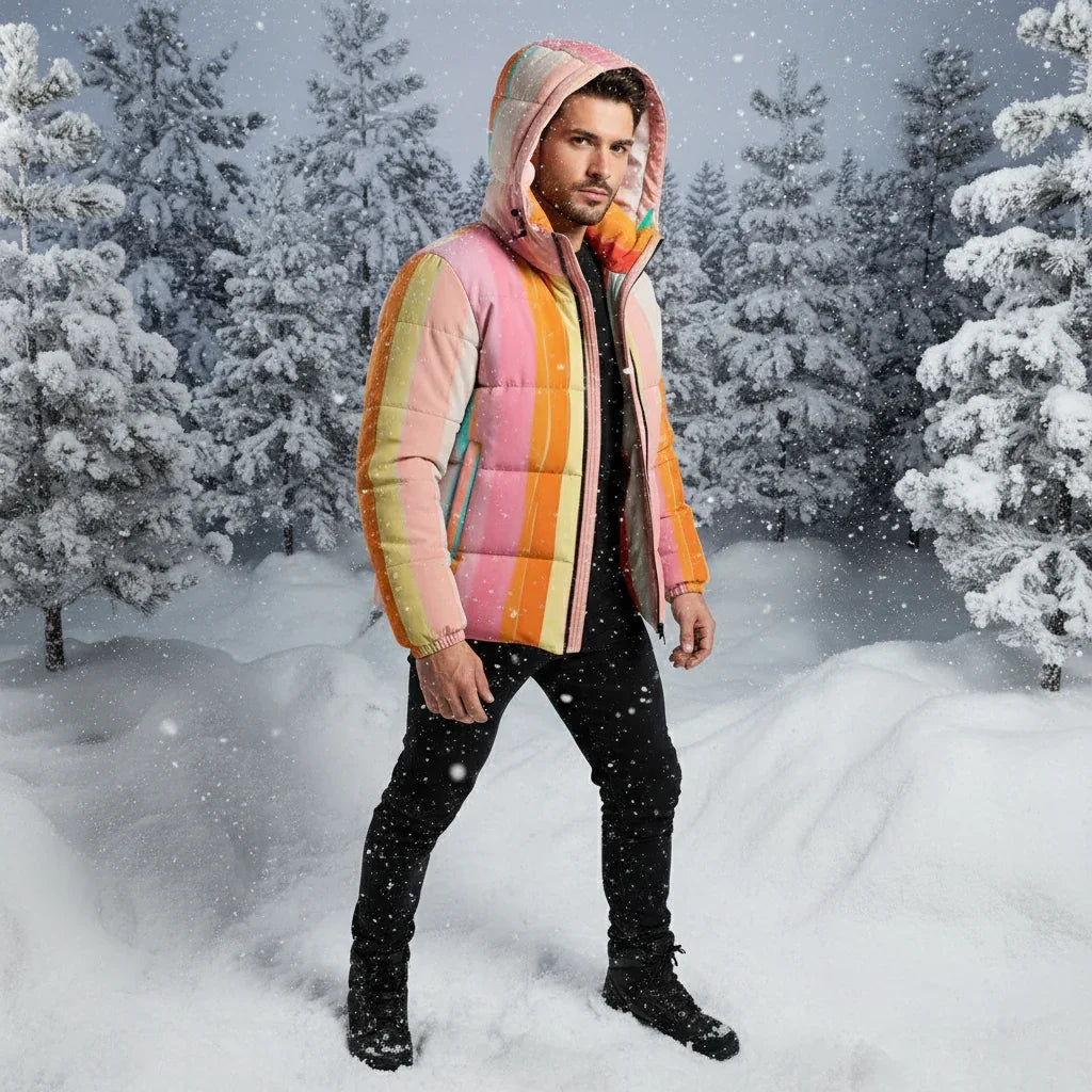 Overhead angle with snow