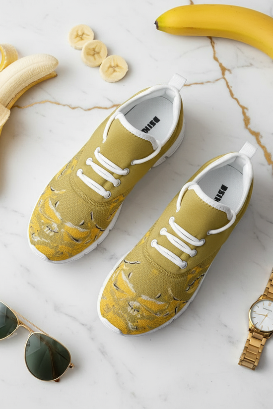 Overhead flat lay with luxury accessories