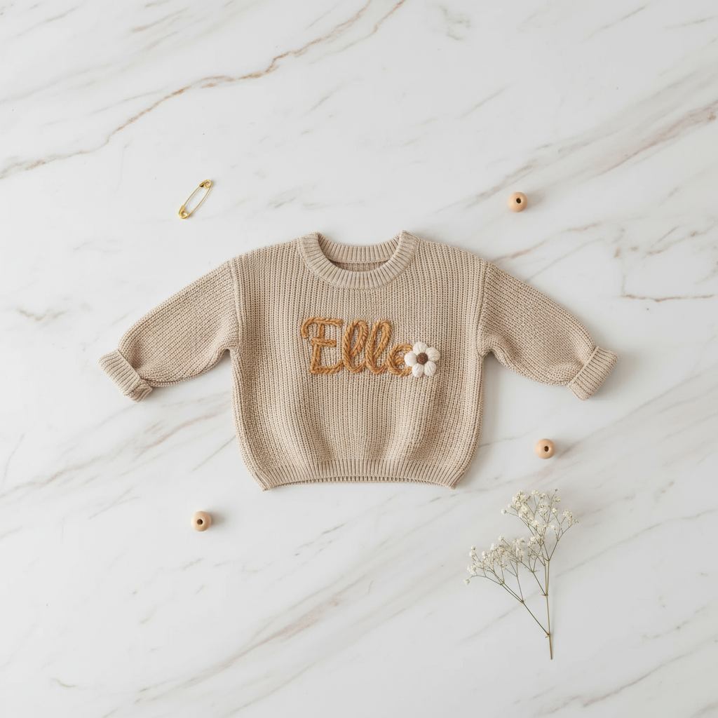 Overhead shot on marble