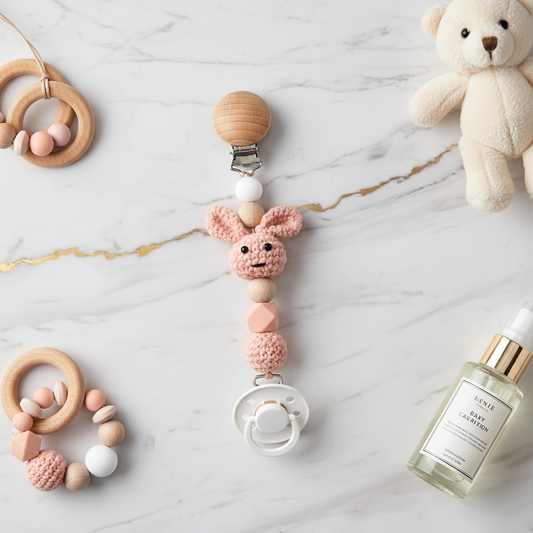 Pacifier Clip with Pacifier 3