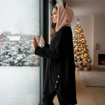 Peaceful window scene with tree reflection
