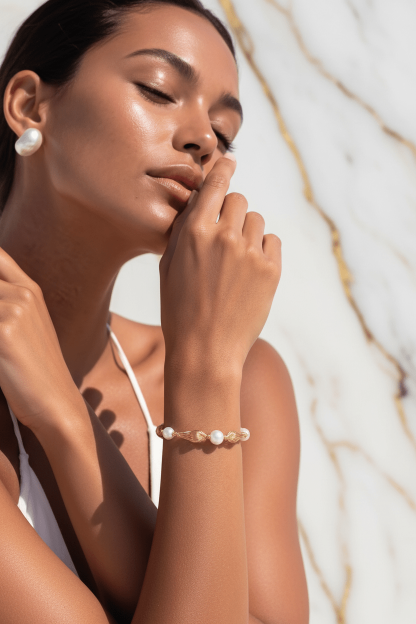 Pearl Bracelet Editorial 2