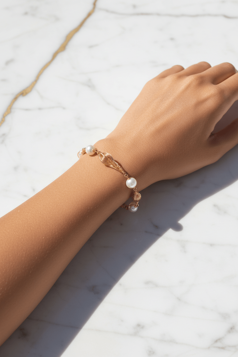 Pearl Bracelet Editorial 3