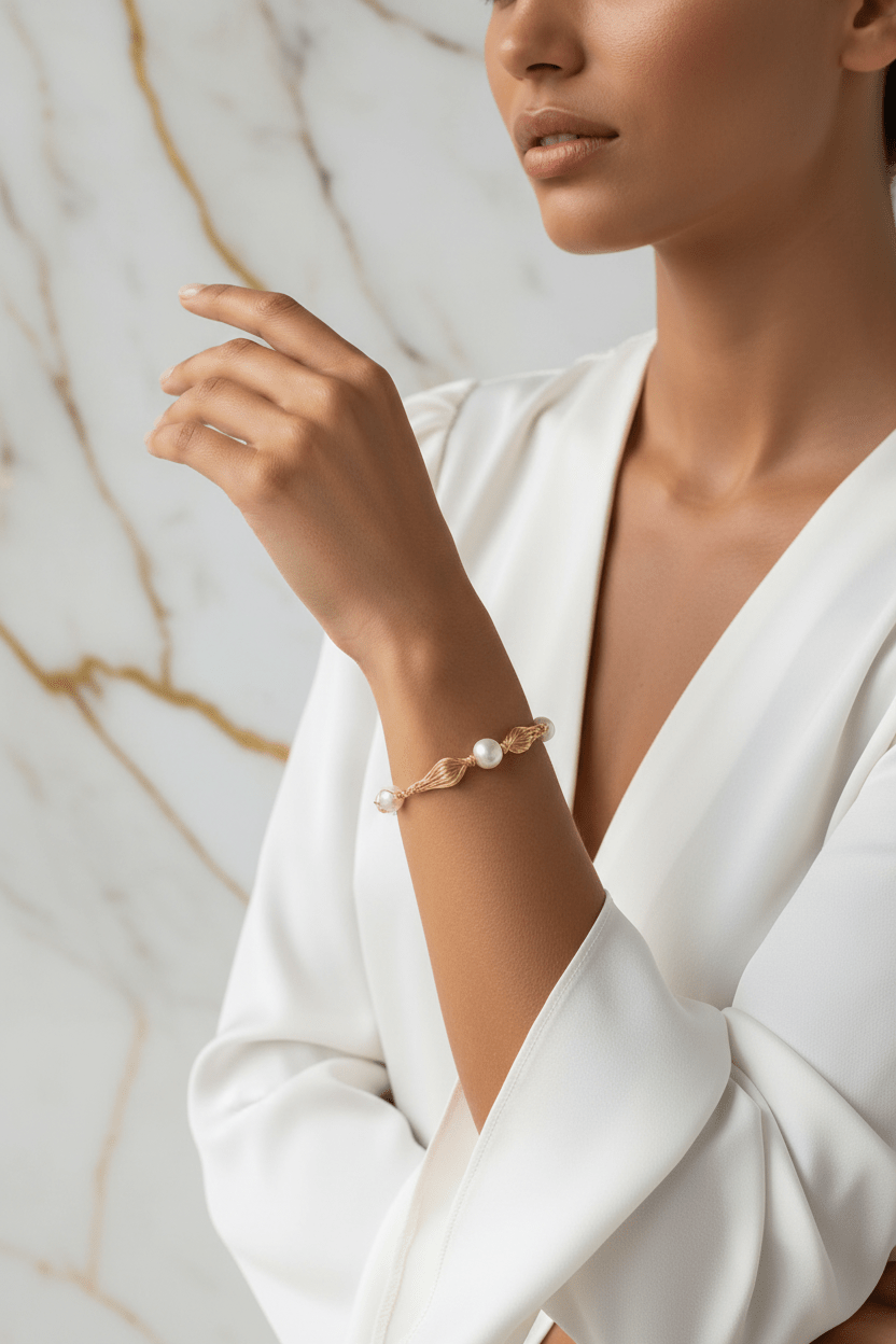 Pearl Bracelet Editorial 6
