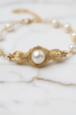 Pearl Bracelet Macro
