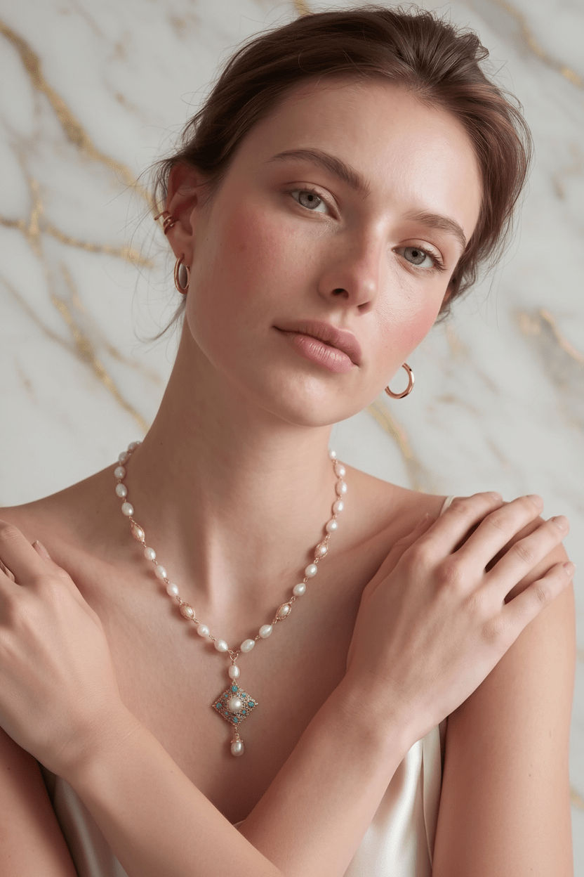 Pearl Necklace Editorial 1