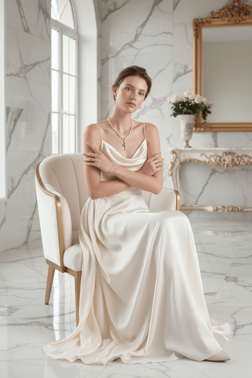 Pearl Necklace Editorial 6