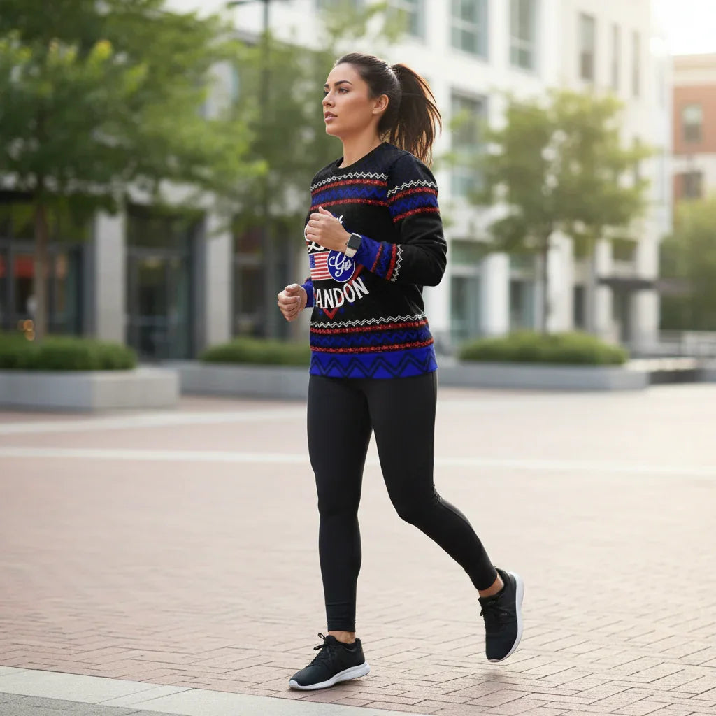 Pedestrian zone jog