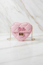 Pink bag - front view portrait