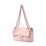Pink bag - front with double straps