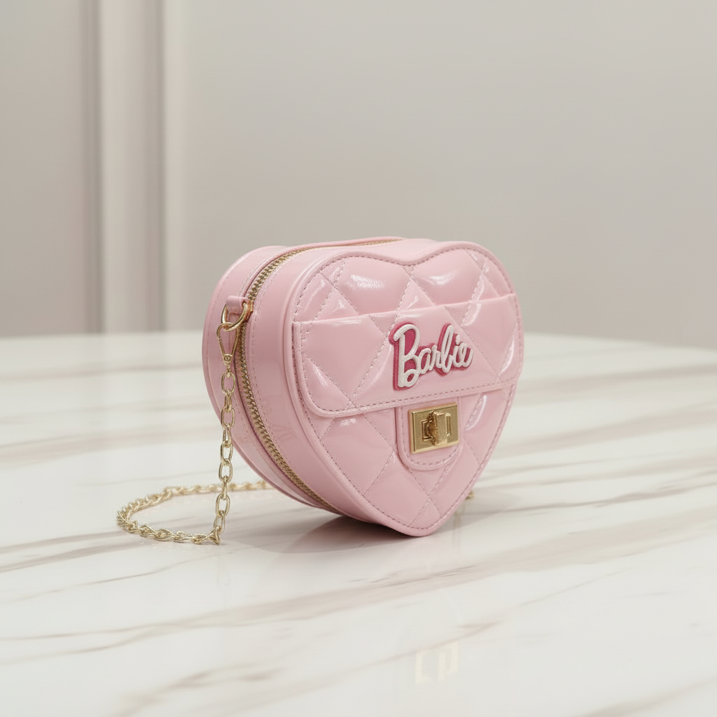 Pink bag - side angle square