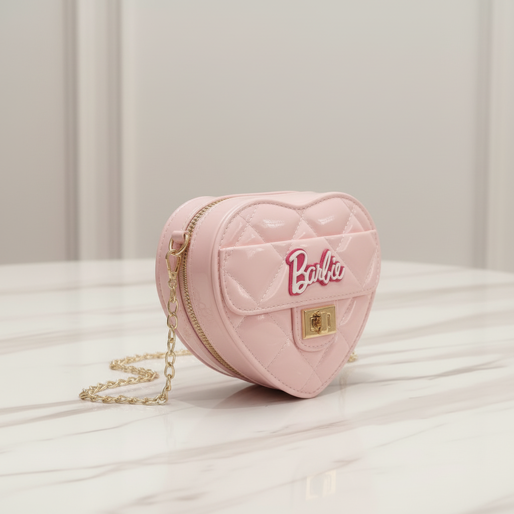 Pink bag - side angle square