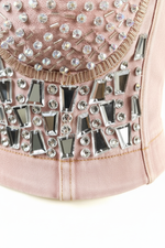 Pink Denim - Bottom Hem Detail