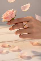 Pink Ring Hand with Rose
