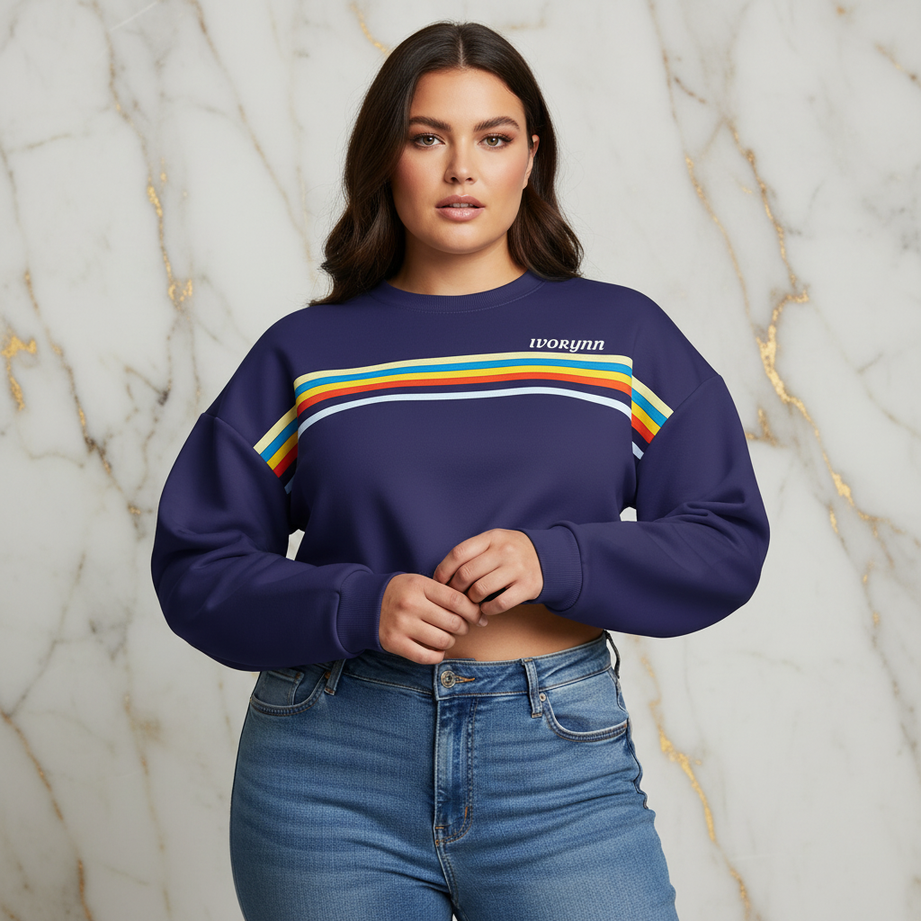 Plus-size adjusting sleeve detail