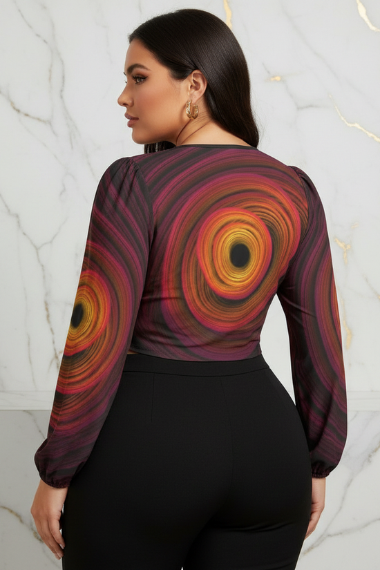 Plus-Size Back Marble