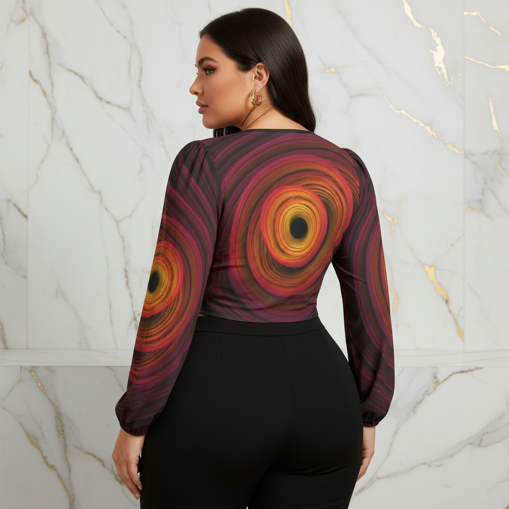 Plus-Size Back Marble