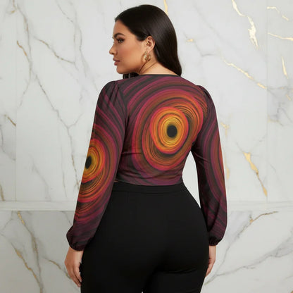 Plus-Size Back Marble