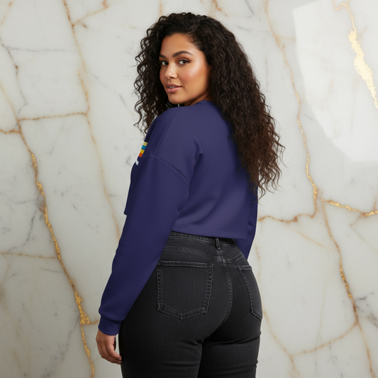 Plus-size back view over shoulder