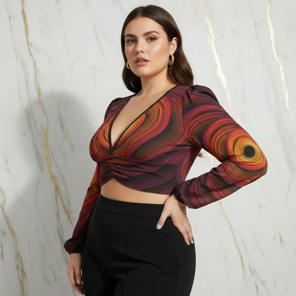 Plus-Size Diagonal
