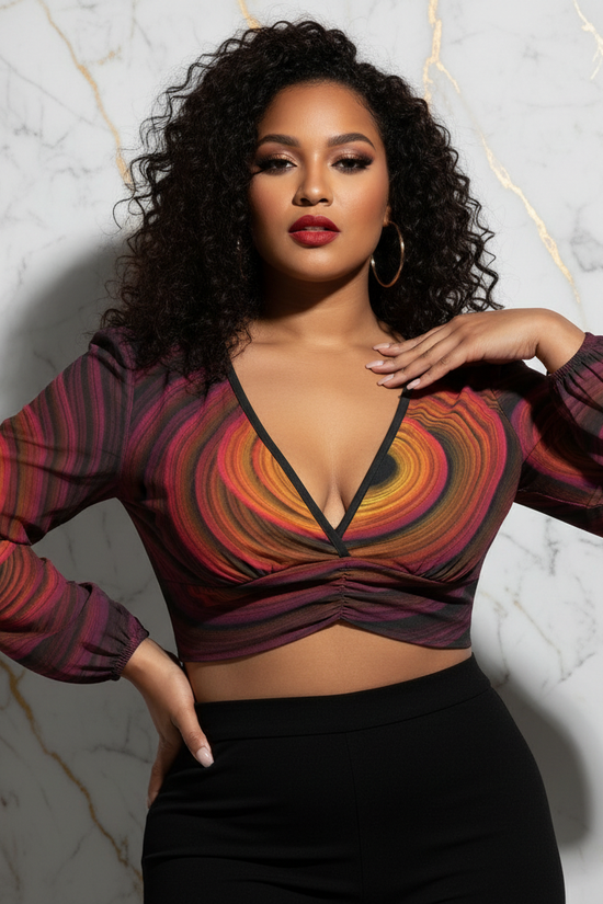 Plus-Size Hand on Hip