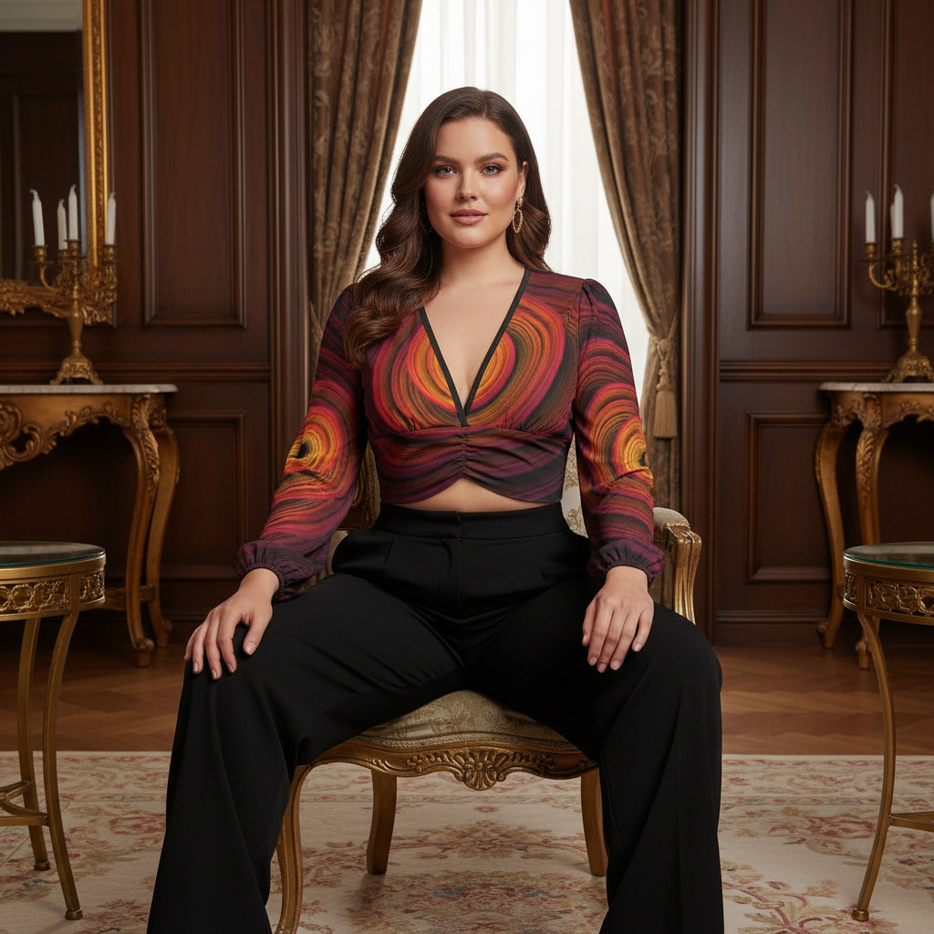 Plus-Size Seated Luxury