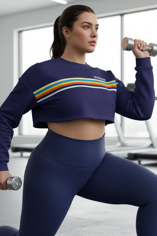 Plus-size side angle lunges