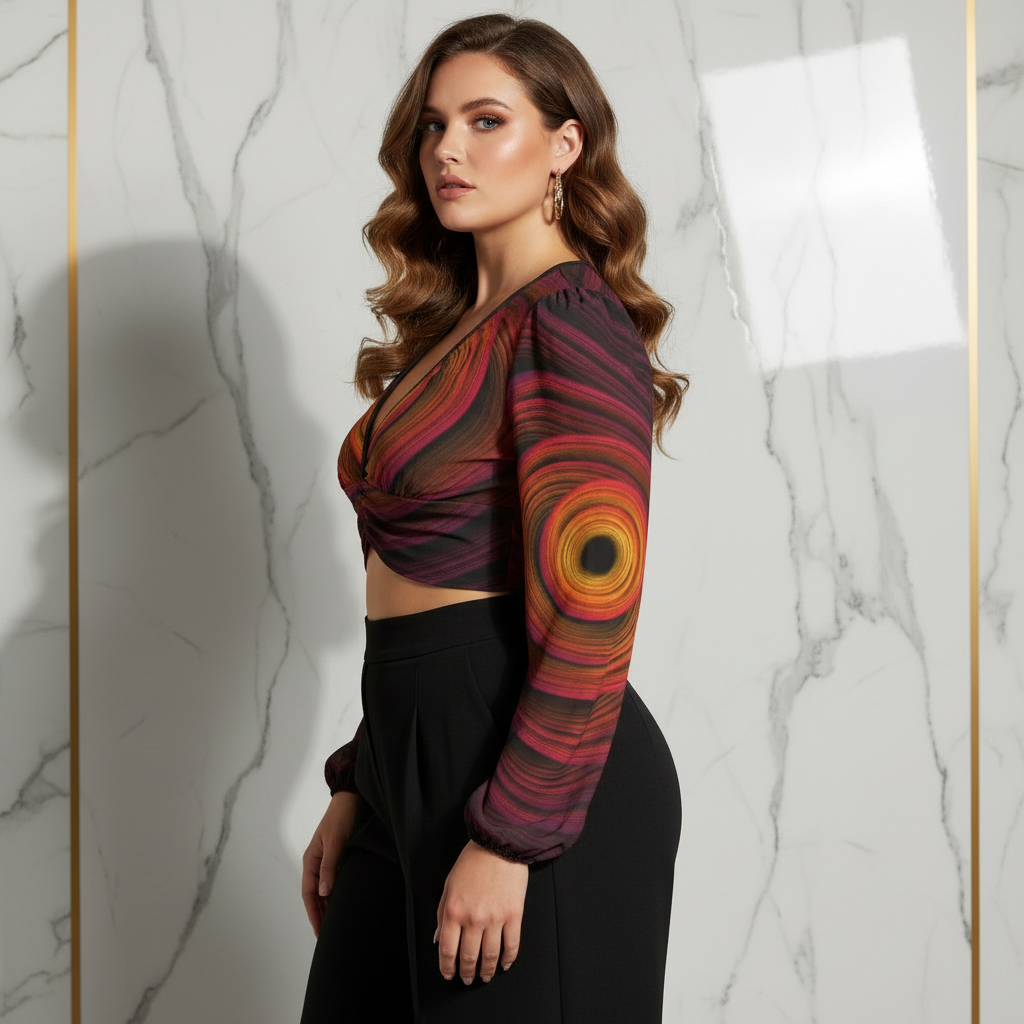 Plus-Size Side Marble