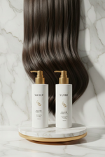 Products with Hair Backdrop Portrait