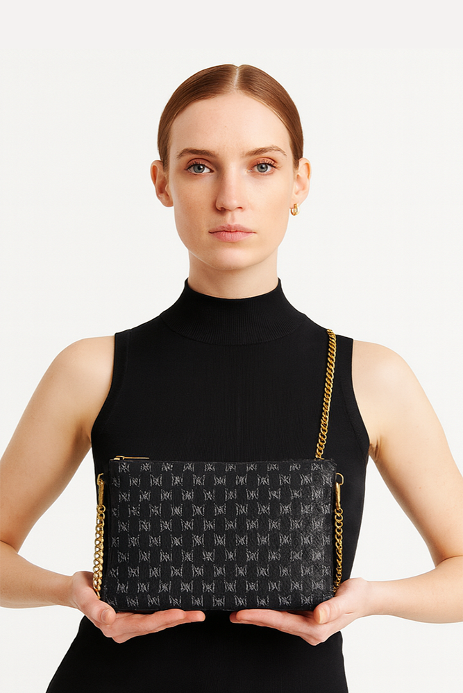 Nappa Leather NN Crossbody Bag