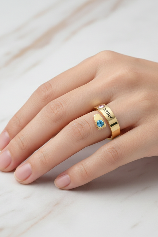 Professional gold ring shot 2